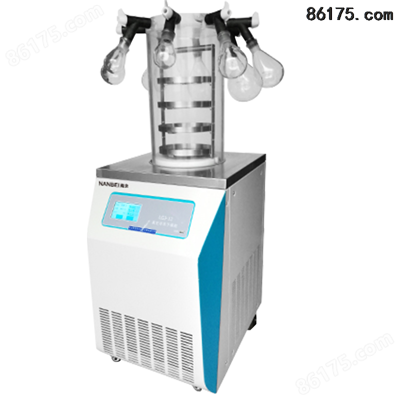 冷冻干燥机，实验室食品空气压缩预冻冻干机